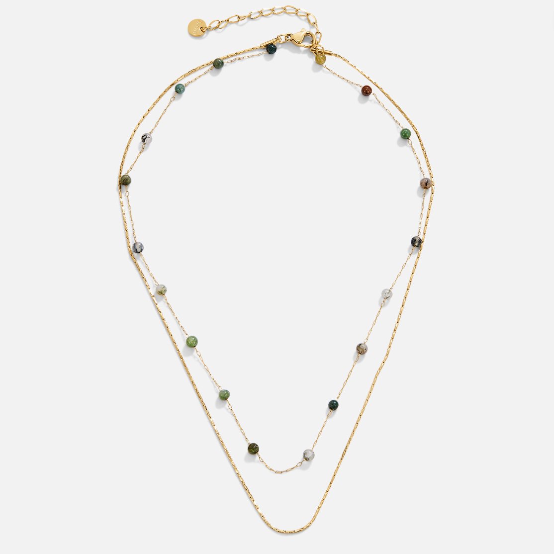 Alana Two-Strand Stone Gold-Tone Necklace