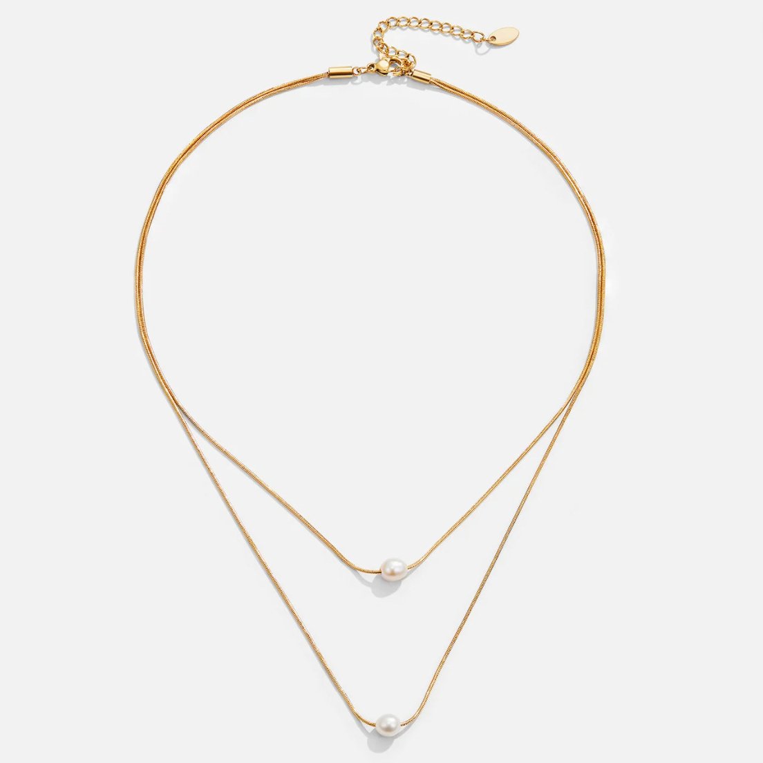 Double Strand Freshwater Pearl Necklace