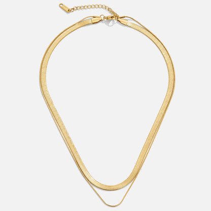 Layla Double Strand Gold-Tone Necklace
