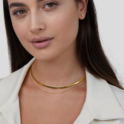 Layla Double Strand Gold-Tone Necklace