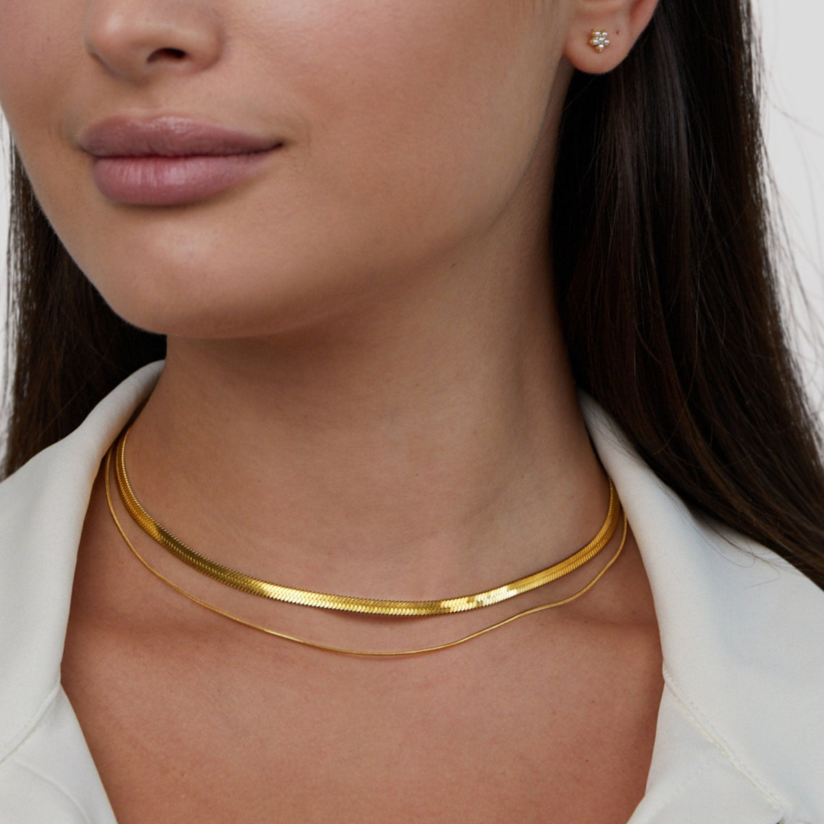 Layla Double Strand Gold-Tone Necklace