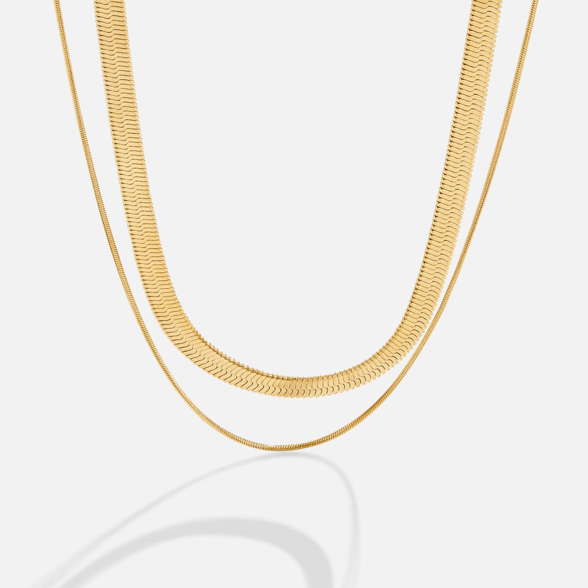 Layla Double Strand Gold-Tone Necklace