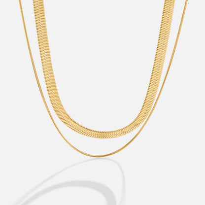Layla Double Strand Gold-Tone Necklace