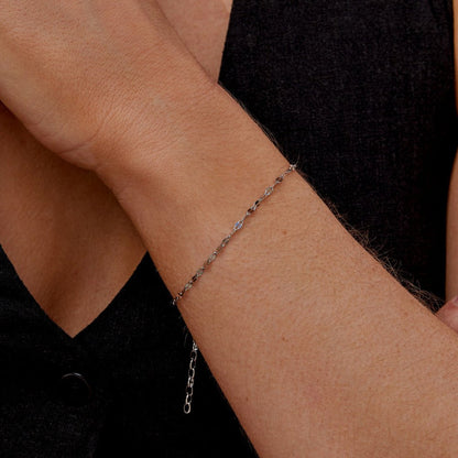 Leila Everyday Silver-Tone Link Bracelet
