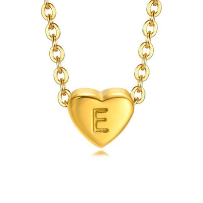 Initial Heart Charm Bracelet