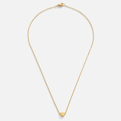 Little Heart and Initial Letter Necklace