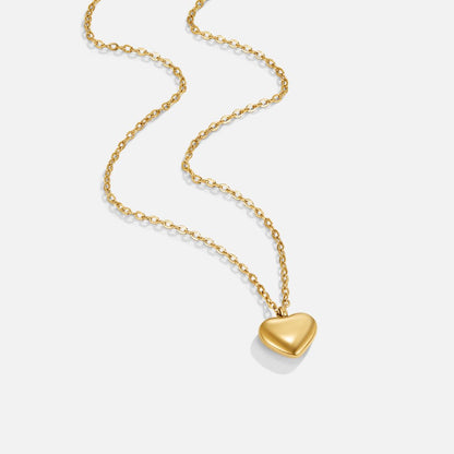Marina Little Heart Gold-Tone Necklace