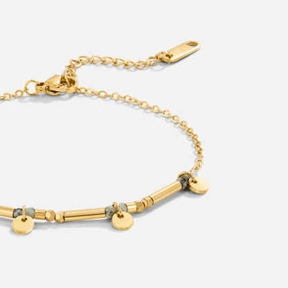 Neri Scattered Disc Gold-Tone Bracelet