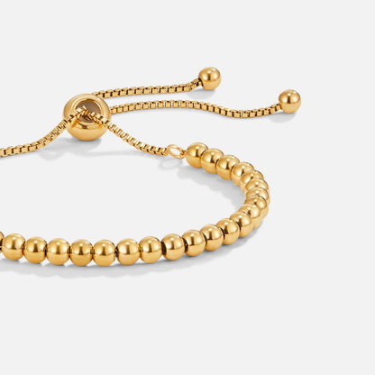 Niloya Fine Beaded Slim Gold-Tone Bracelet