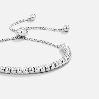 Niloya Small Bead Silver-Tone Bracelet