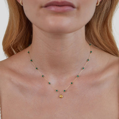 Seaside Shell and Bead Layering Necklace Set