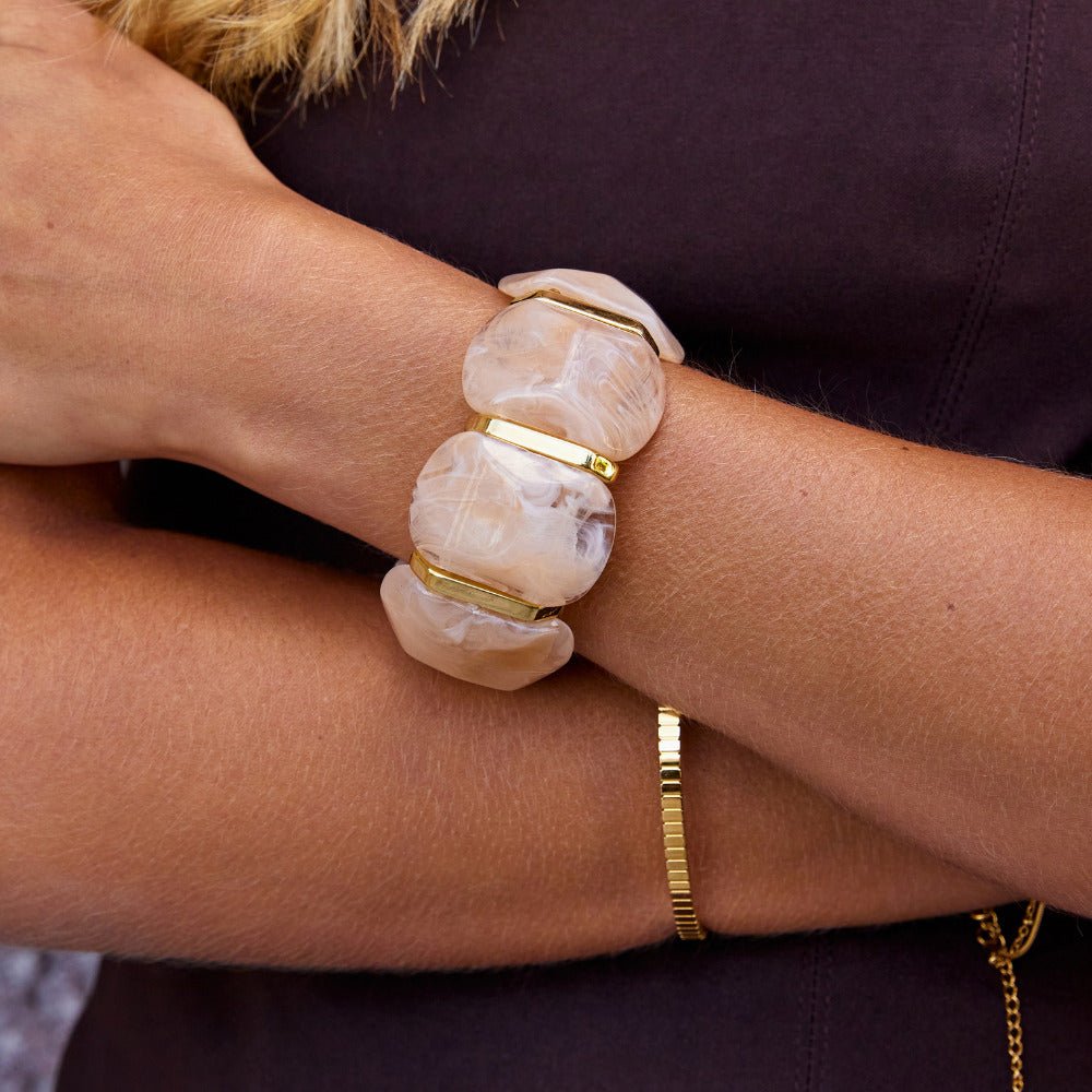 Odette Weighted Stretch Bangle
