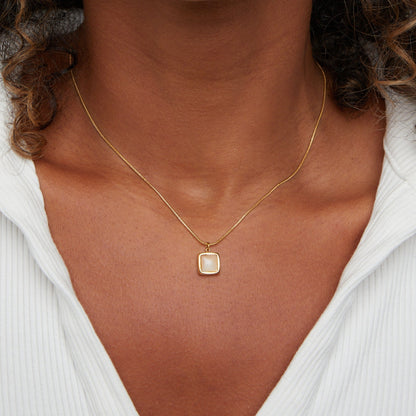 Riva Moonlit Drop Pendant Necklace