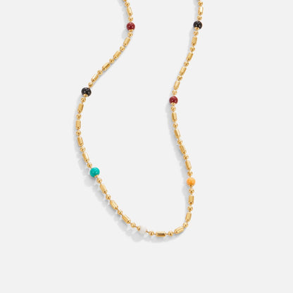 Sasha Mixed Colour Beaded Everyday Necklace