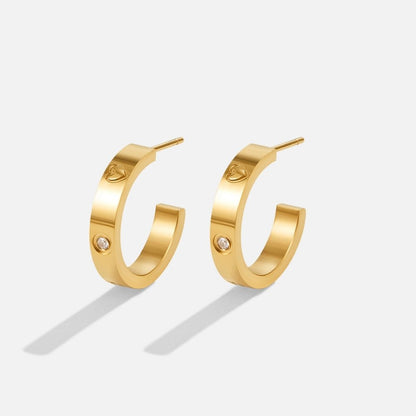 Tiny Everyday Sleeper Hoop Earrings