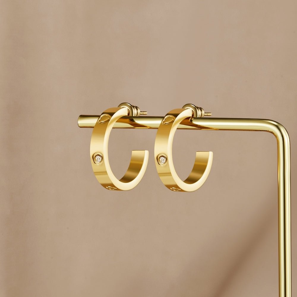 Tiny Everyday Sleeper Hoop Earrings