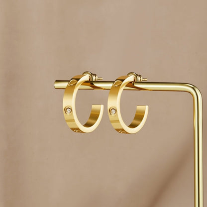 Tiny Everyday Sleeper Hoop Earrings
