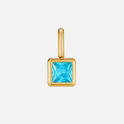 Keepsake Birthstone Square Necklace