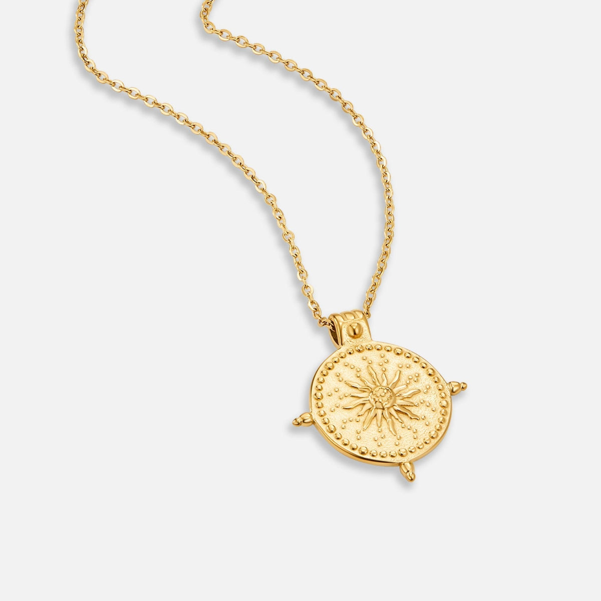 Longest Day Sunlit Gold-Tone Chain Necklace