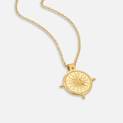Longest Day Sunlit Gold-Tone Chain Necklace