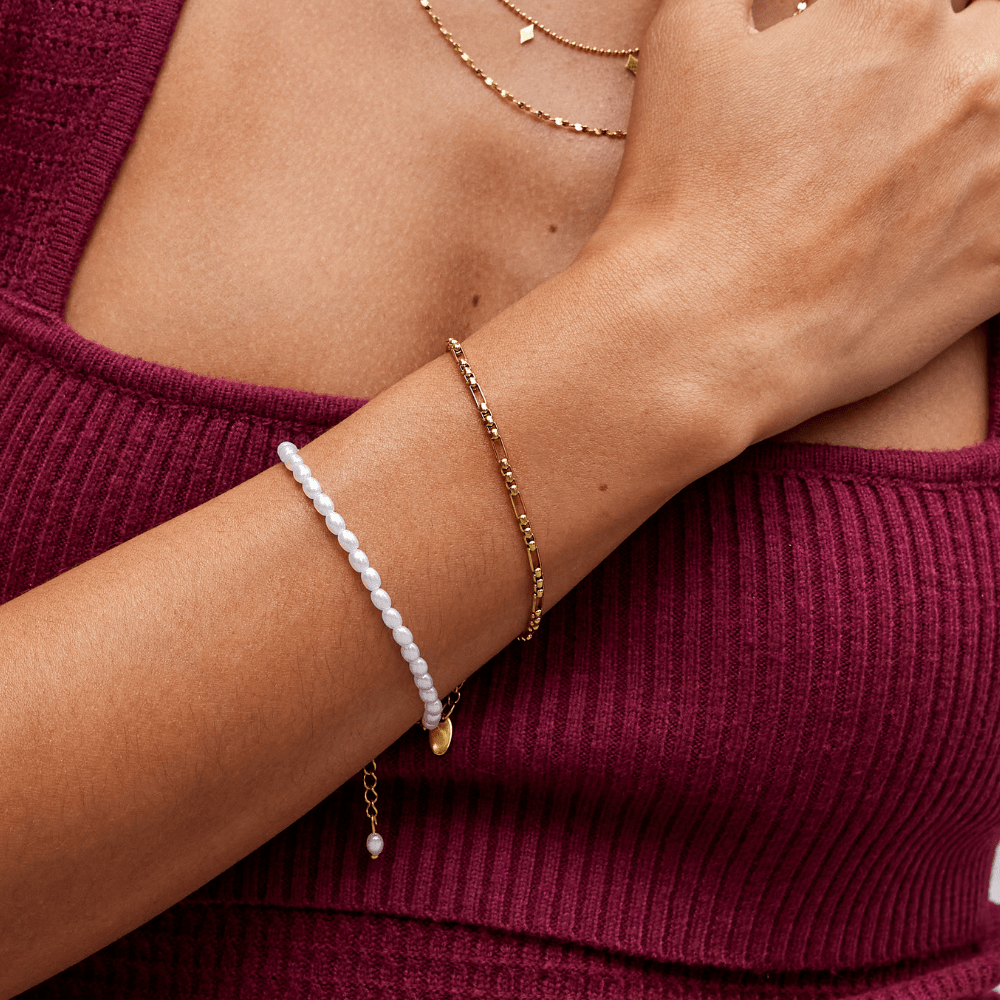 Temi Single Row Pearl Bracelet