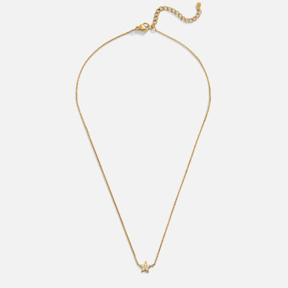 Little Shooting Star Charm Chain Necklace