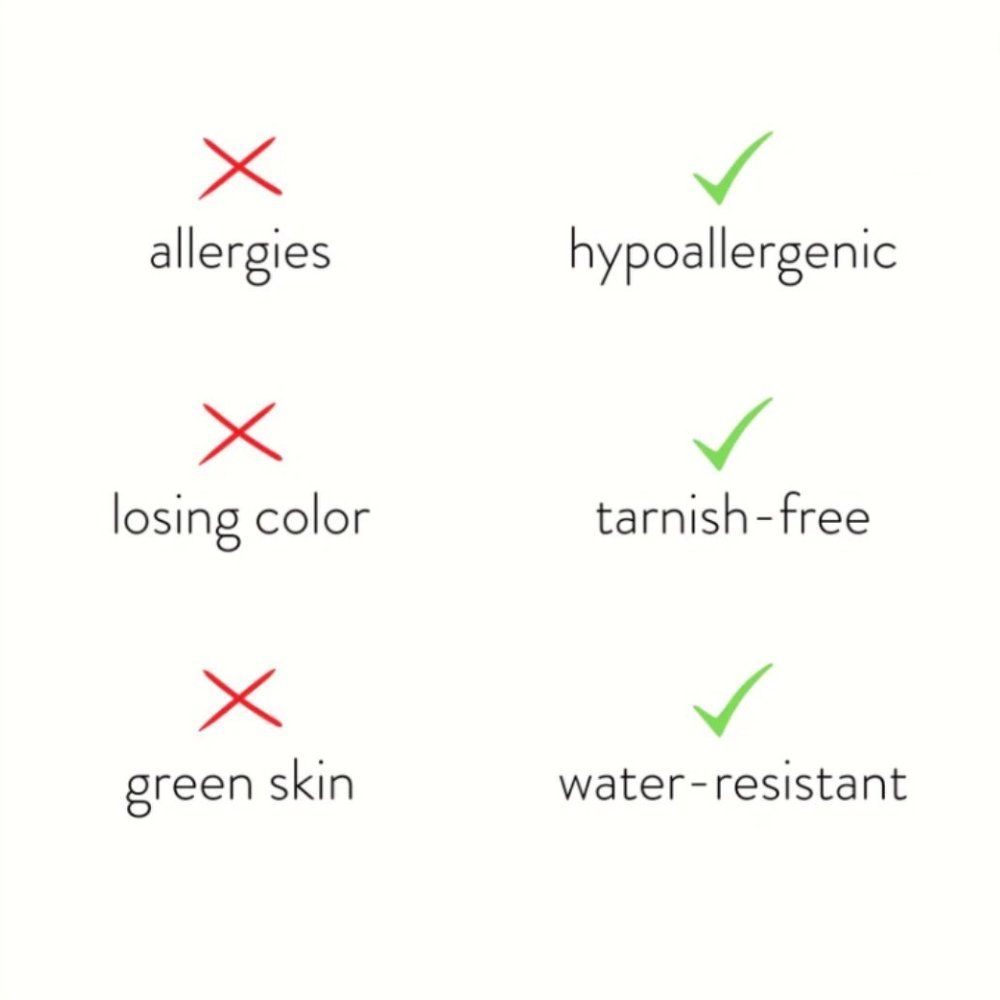 Trio of Small Hearts Charm Pendant Necklace