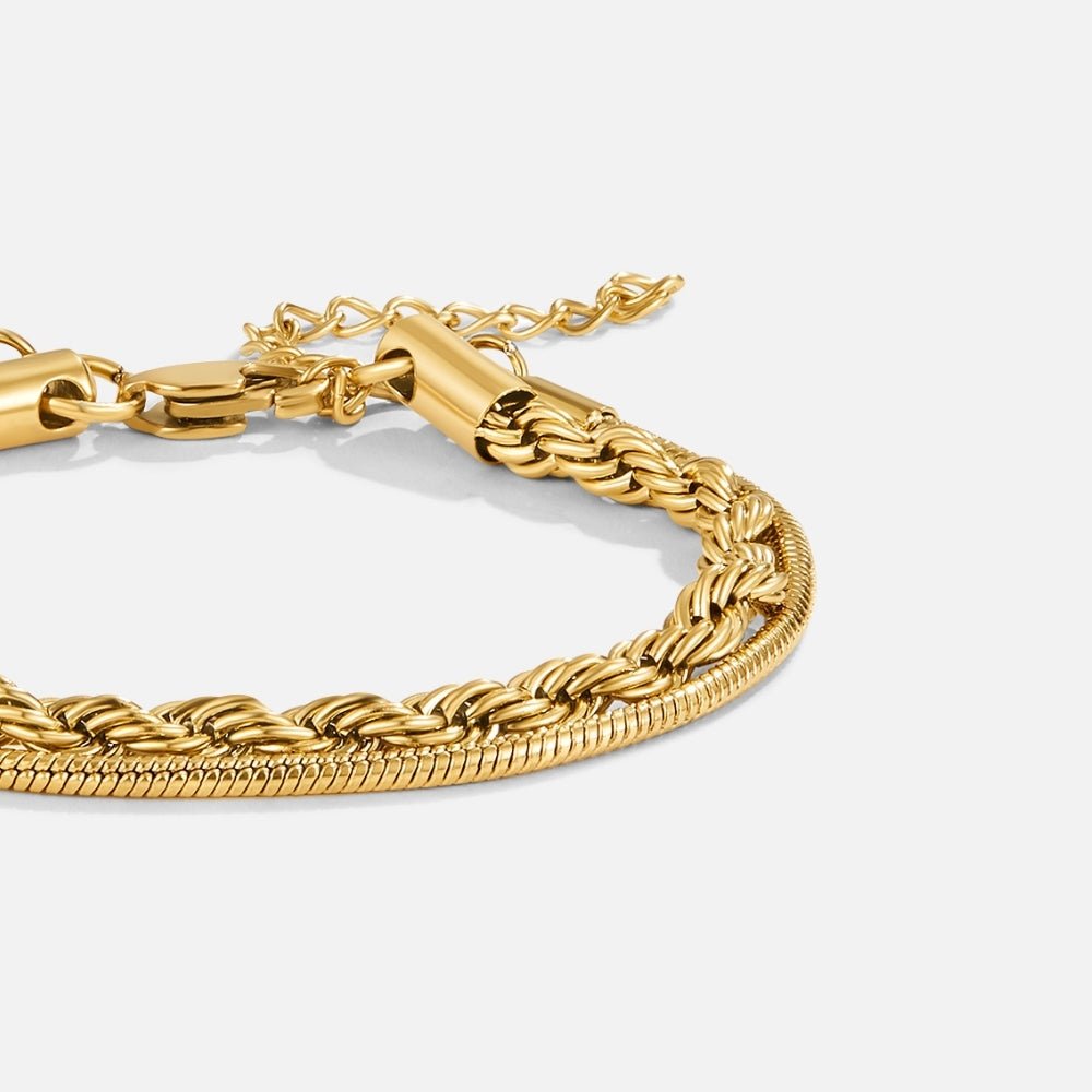 Leila Twisted Multi-Strand Bracelet