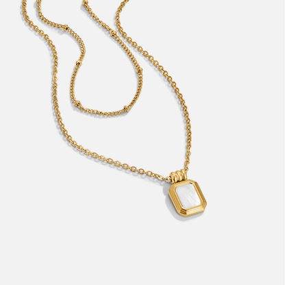 Valerie White Drop on Doubled Fine Chains