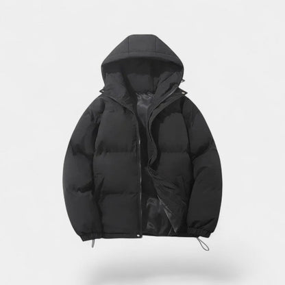Men's Quilted Coat – Relaxed Fit Winter Outerwear
