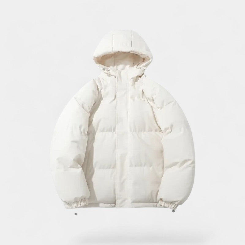 Men's Quilted Coat – Relaxed Fit Winter Outerwear