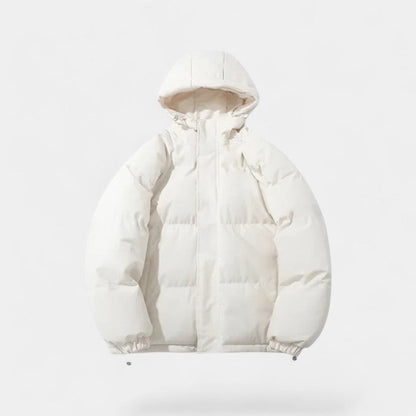 Men's Quilted Coat – Relaxed Fit Winter Outerwear