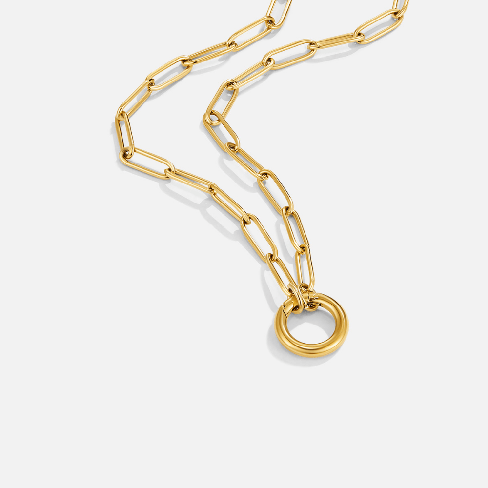 Via Everyday Gold-Tone Link Chain Necklace