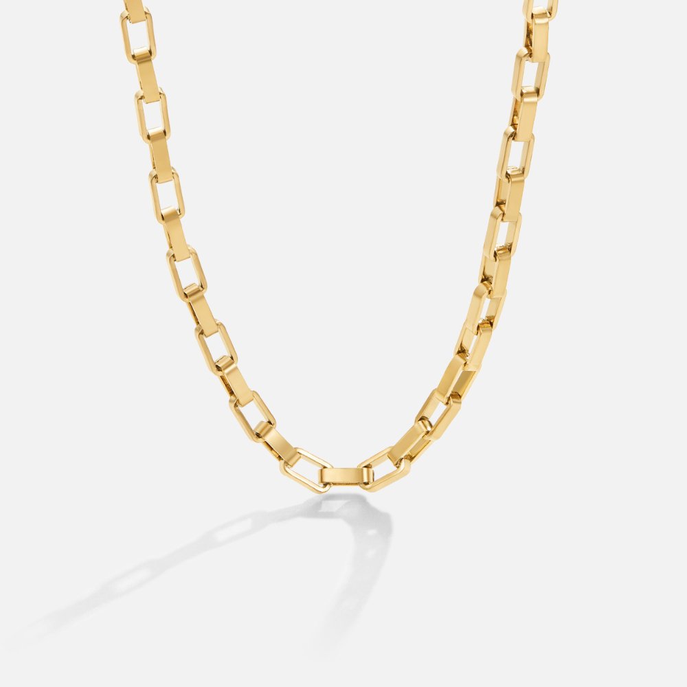 Venna Everyday Gold-Tone Chain Necklace