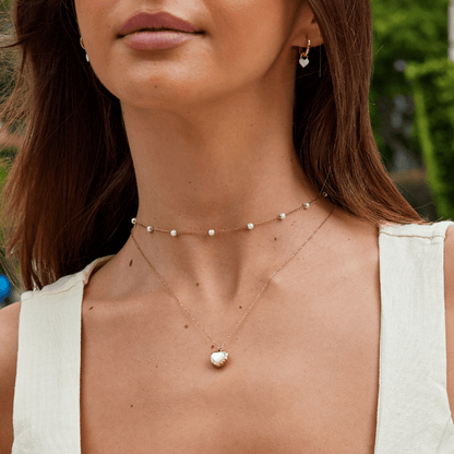 Heirloom Open Circle Pendant Necklace