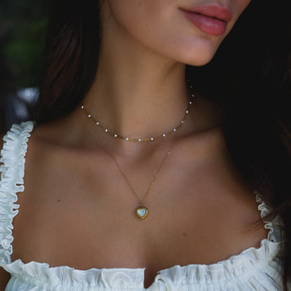 Heirloom Open Circle Pendant Necklace