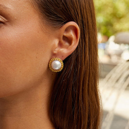 Heirloom-Look Pearl Drop Earrings