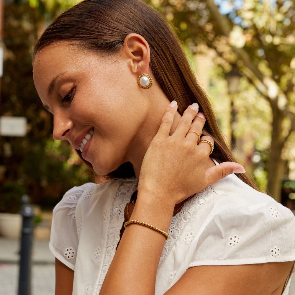 Heirloom-Look Pearl Drop Earrings