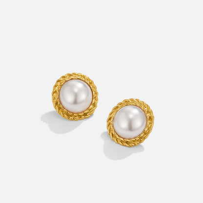 Heirloom-Look Pearl Drop Earrings