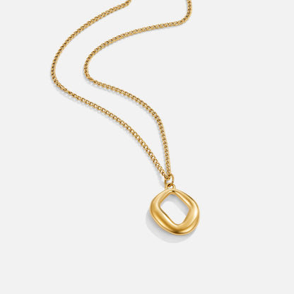 Zola Angular Shapes Gold-Tone Everyday Necklace